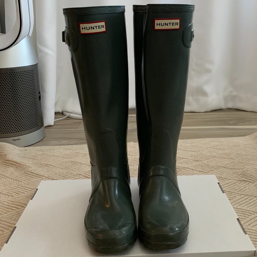 Hunter Green Women's Winter & Rain Boots